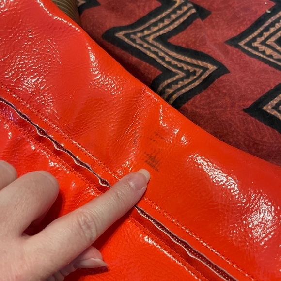 Circus NY by Sam Edelman Sandy Knee High Platform Boots Poppy Haze Orange sz 7 - Picture 7 of 10